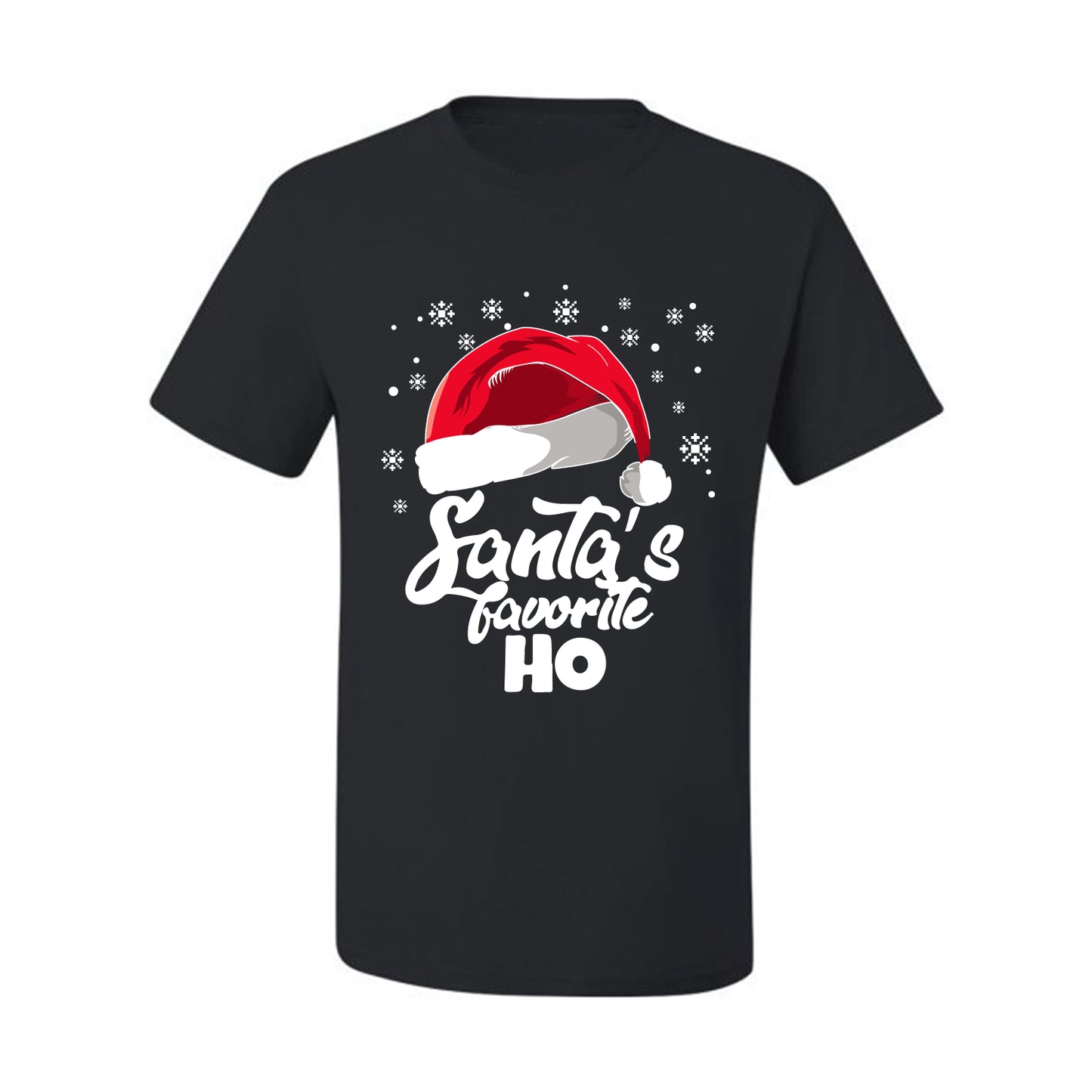 Ugly Christmas  "Santa's Favorite Ho" Butcher's Kitchen, Grilling, Cooking, BBQ  Ugly Christmas Tshirt Men's Graphic T-Shirt Ugly Christmas  Men's T-Shirt