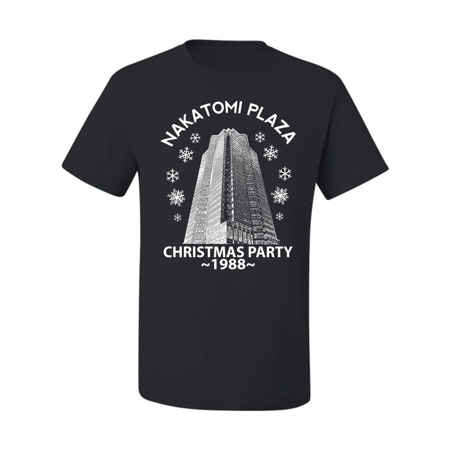 Classic McClane 1988 Nakatomi Plaza Ugly Longsleeve Christmas T-shirt for Men Ugly Christmas T-shirt  Ugly Christmas  Men's T-Shirt