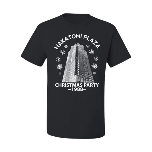 Classic McClane 1988 Nakatomi Plaza Ugly Longsleeve Christmas T-shirt for Men Ugly Christmas T-shirt  Ugly Christmas  Men's T-Shirt