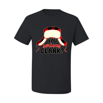 Women's Christmas Top Scoop , You Serious Clark? Wild Bobby Ugly Christmas Tshirt Men's Graphic T-Shirt Ugly Christmas  Men's T-Shirt