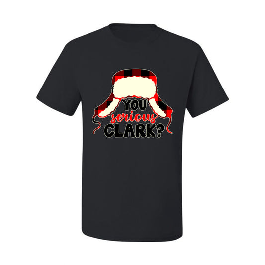 Women's Christmas Top Scoop , You Serious Clark? Wild Bobby Ugly Christmas Tshirt Men's Graphic T-Shirt Ugly Christmas  Men's T-Shirt