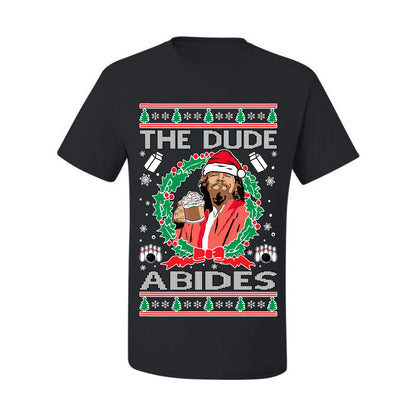 Big Lebowski - The Dude Abides, Christmas Gifts, Funny Xmas Gift Idea, Ugly Christmas Sweater Men's T-Shirt