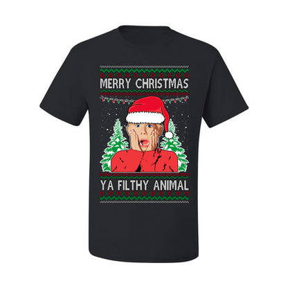 Ugly  T-shirt Merry Christmas Home Alone Kid Ugly Christmas T-shirt  Ugly Christmas  Men's T-Shirt