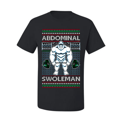 Merry Liftmas Abdominal Swoleman, Christmas Gifts, Funny Xmas Gift Idea, Ugly Christmas Sweater Men's T-Shirt