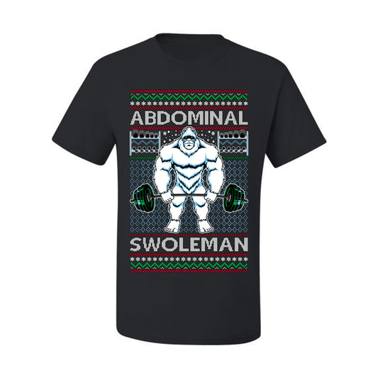 Merry Liftmas Abdominal Swoleman, Christmas Gifts, Funny Xmas Gift Idea, Ugly Christmas Sweater Men's T-Shirt