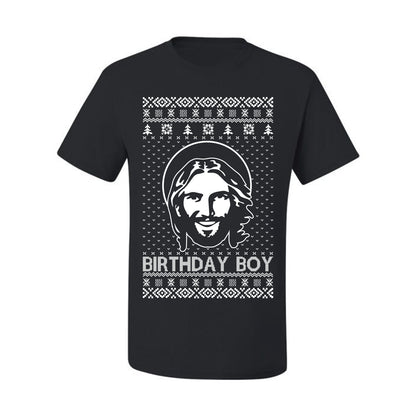 Birthday Boy Jesus Christ, Christmas Gifts, Funny Xmas Gift Idea, Ugly Christmas Sweater Men's T-Shirt