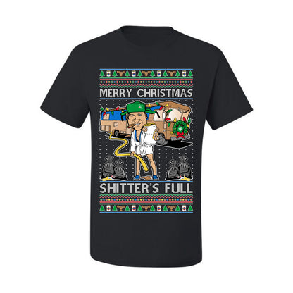 Merry Christmas Shitter's Full Ugly Christmas Sweater, Christmas Gifts, Funny Xmas Gift Idea, Men's T-Shirt