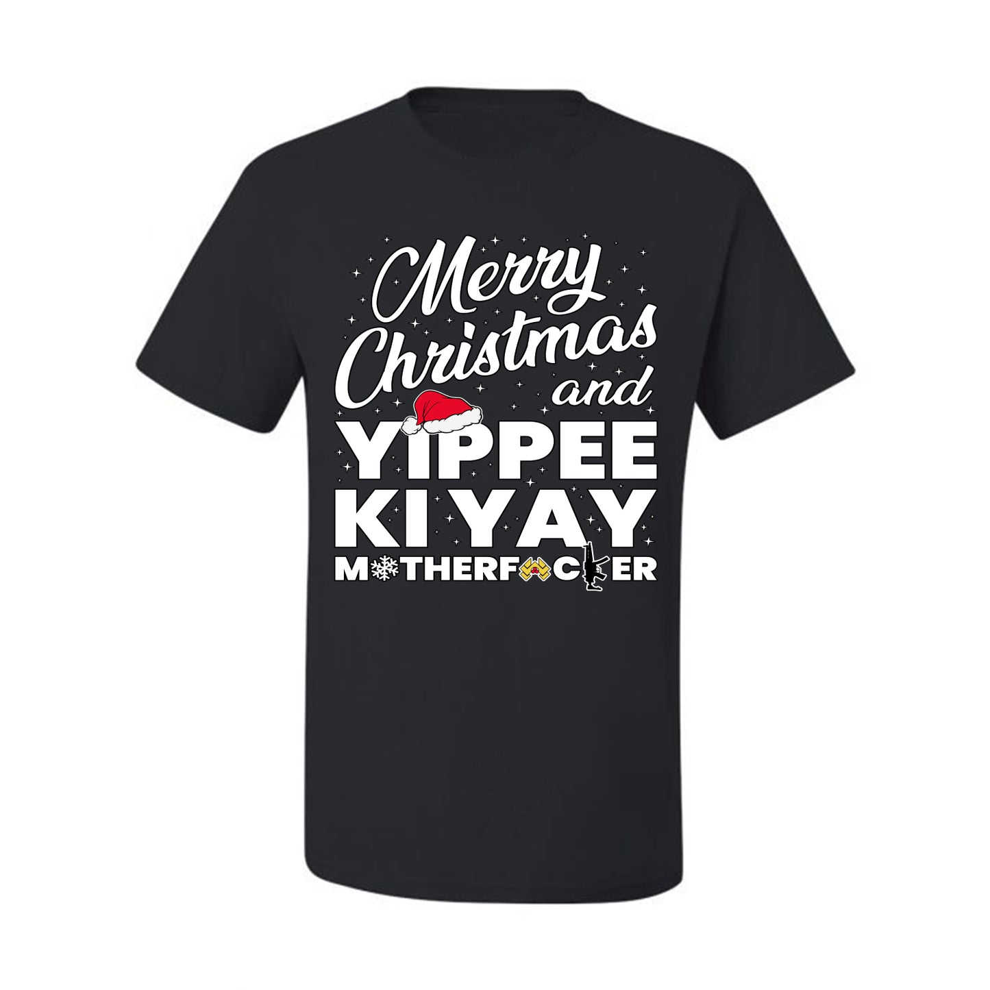 Merry Christmas and Yippee Ki Yay MOFO Ugly Christmas Sweater, Christmas Gifts, Funny Xmas Gift Idea, Men's T-Shirt