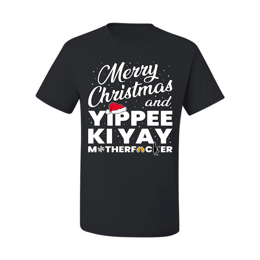 Merry Christmas and Yippee Ki Yay MOFO Ugly Christmas Sweater, Christmas Gifts, Funny Xmas Gift Idea, Men's T-Shirt