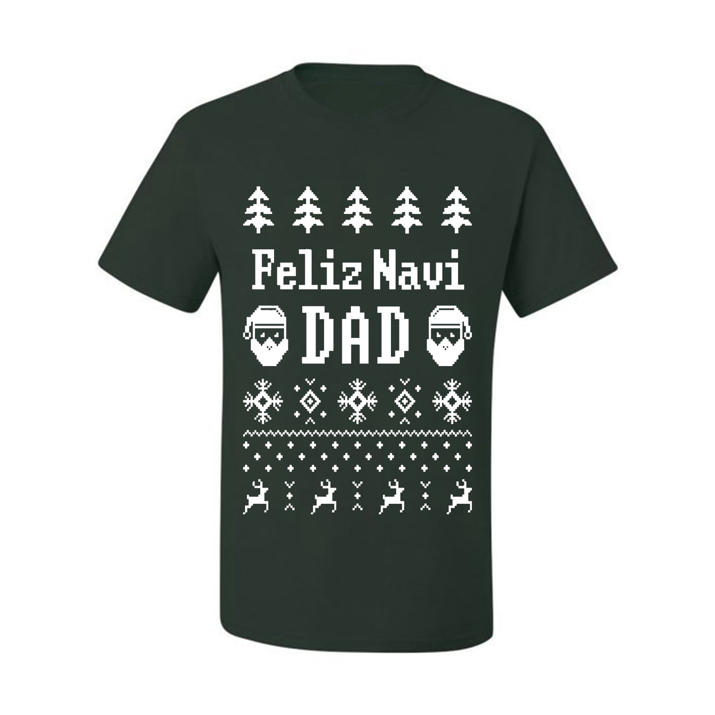 Ugly Xmas  T-shirt "Feliz Navidad" Ugly Christmas T-shirt  Ugly Christmas  Men's T-Shirt