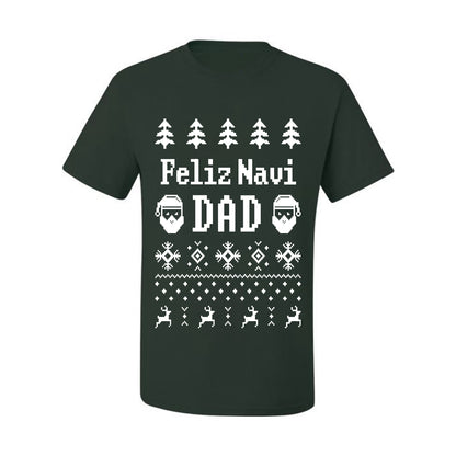 Ugly Xmas  T-shirt "Feliz Navidad" Ugly Christmas T-shirt  Ugly Christmas  Men's T-Shirt