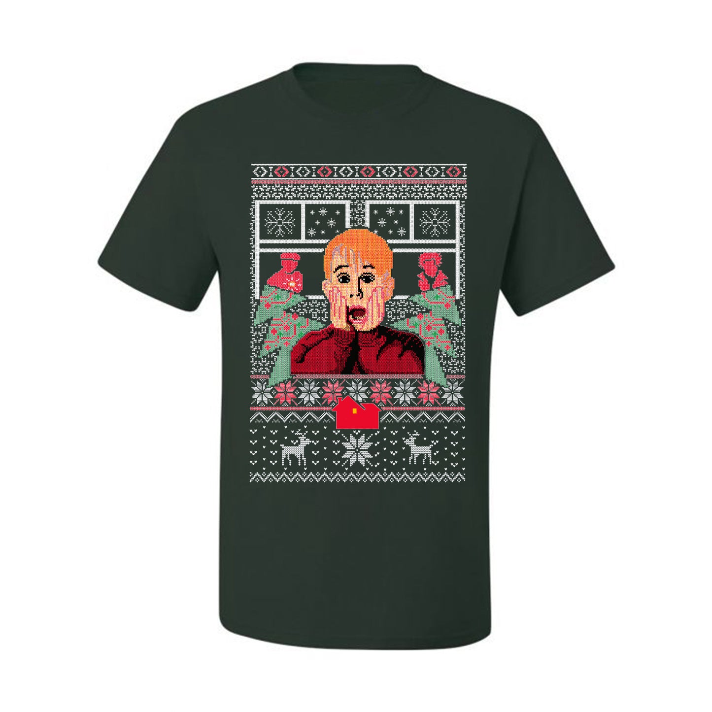 Kevin Merry Xmas Movie Fan, Christmas Gifts, Funny Xmas Gift Idea, Ugly Christmas Sweater Men's T-Shirt