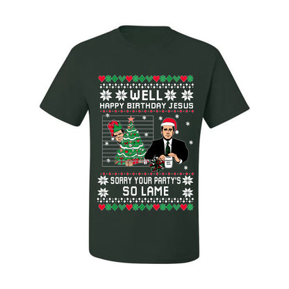 It's Jesus' Birthday Ugly  Christmas T-shirt Ugly Christmas T-shirt  Ugly Christmas  Men's T-Shirt