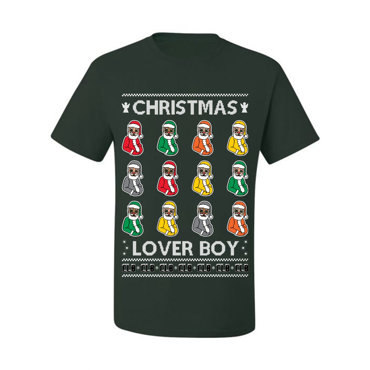 Christmas Lover Boy Album Cover, Christmas Gifts, Funny Xmas Gift Idea, Ugly Christmas Sweater Men's T-Shirt