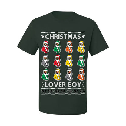 Christmas Lover Boy Album Cover, Christmas Gifts, Funny Xmas Gift Idea, Ugly Christmas Sweater Men's T-Shirt