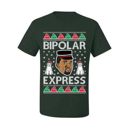 Funny Ugly Xmas Holiday T-shirt  Bipolar Express Ye Bipolar Express Ye Premium  Ugly Christmas T-shirt  Ugly Christmas  Men's T-Shirt