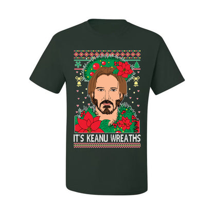 It's Keanu Wreaths ,Christmas Gifts, Funny Xmas Gift Idea, Ugly Christmas Sweater Men's T-Shirt