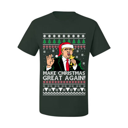 Funny Graphic Meme Ugly  Christmas  Tshirt , Donald Trump, "Make Christmas Great Again" Ugly Christmas Tshirt Men's Graphic T-Shirt Ugly Christmas  Men's T-Shirt