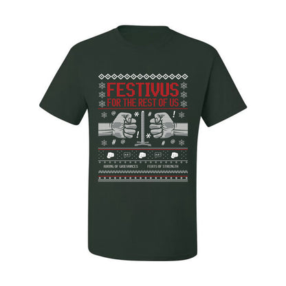 Festivus for the Rest of Us, Christmas Gifts, Funny Xmas Gift Idea, Ugly Christmas Sweater Men's T-Shirt
