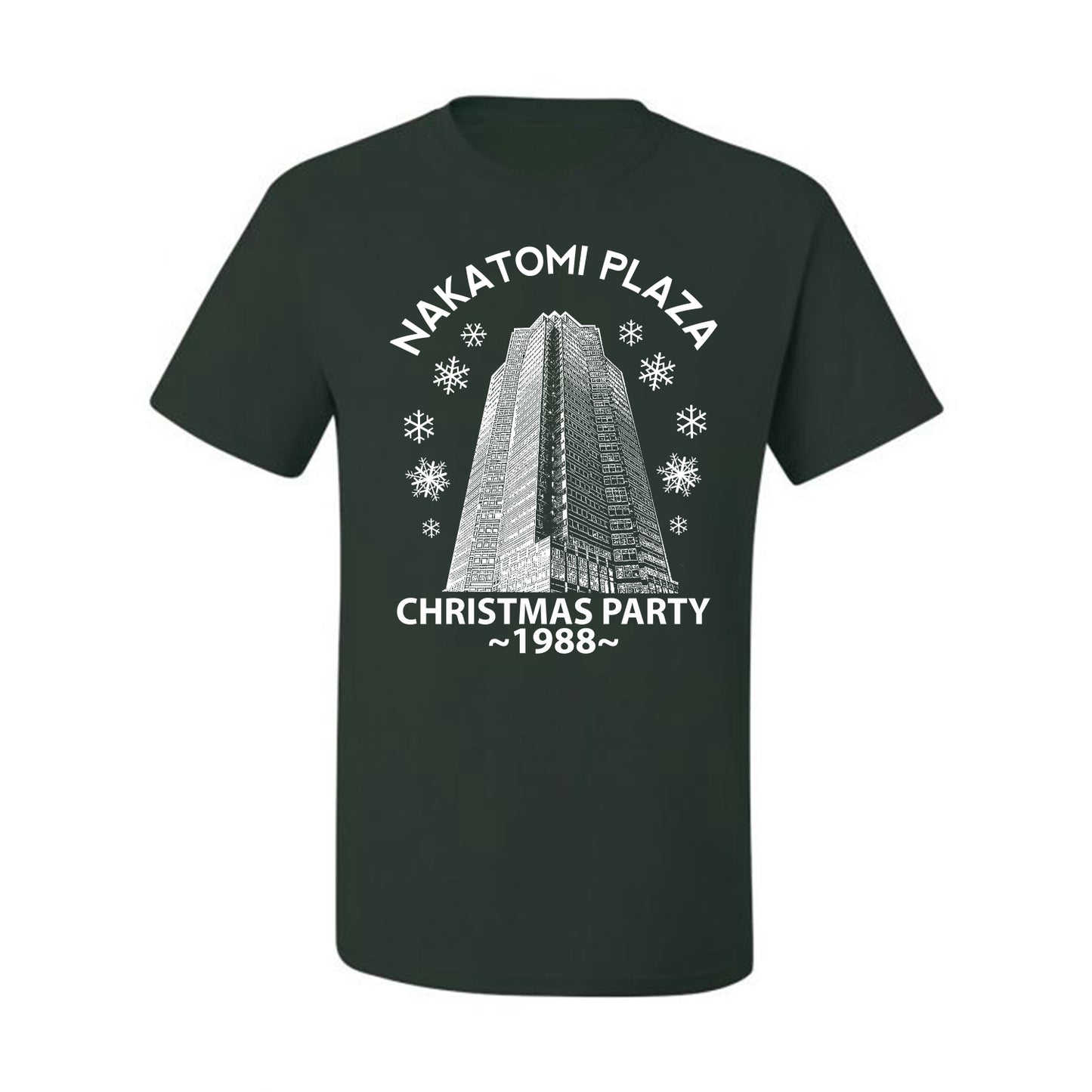 Classic McClane 1988 Nakatomi Plaza Ugly Longsleeve Christmas T-shirt for Men Ugly Christmas T-shirt  Ugly Christmas  Men's T-Shirt