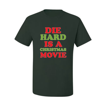 Men's Christmas  Shirt, Die Hard is a Christmas Movie Ugly Christmas Tshirt Men's Graphic T-Shirt Ugly Christmas  Men's T-Shirt