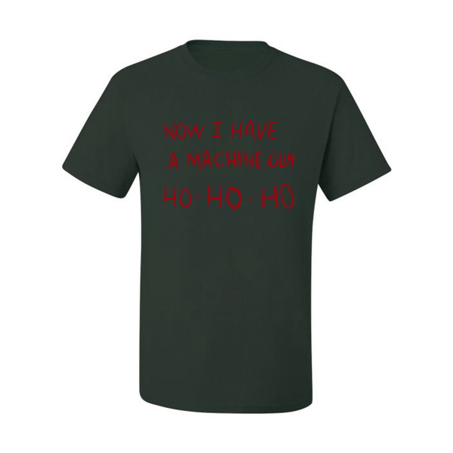 Ugly Xmas  T-shirt  Die Hard Now I Have a Machine Gun Ho ho ho Ugly Christmas T-shirt  Ugly Christmas  Men's T-Shirt