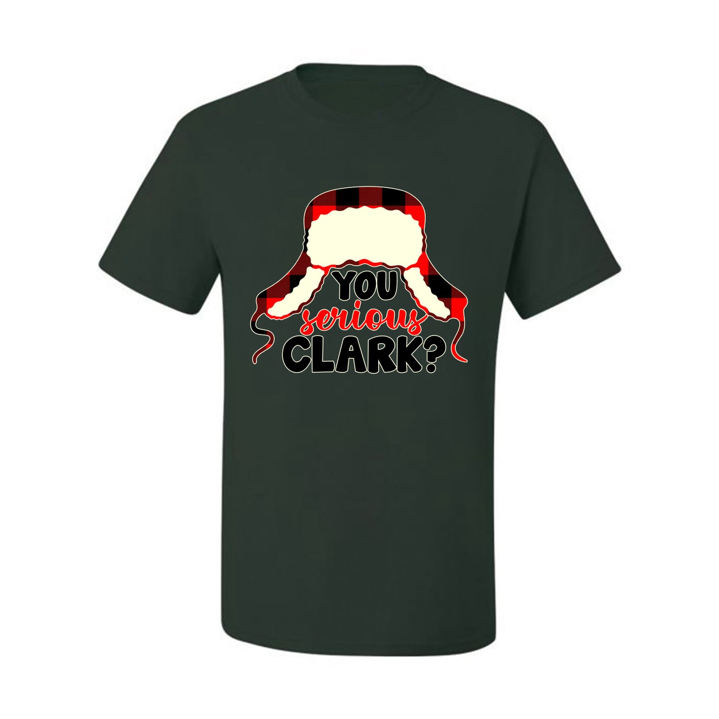 Women's Christmas Top Scoop , You Serious Clark? Wild Bobby Ugly Christmas Tshirt Men's Graphic T-Shirt Ugly Christmas  Men's T-Shirt