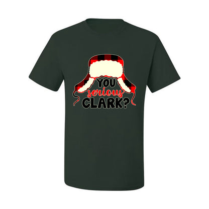 Women's Christmas Top Scoop , You Serious Clark? Wild Bobby Ugly Christmas Tshirt Men's Graphic T-Shirt Ugly Christmas  Men's T-Shirt