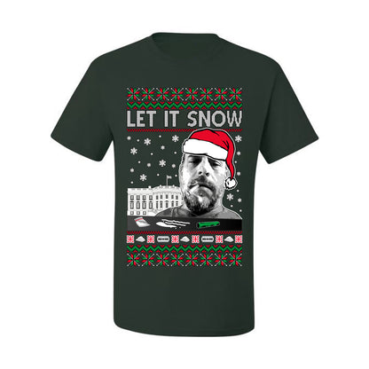 Hunter Let It Snow Biden , Merry Christmas Tee, Ugly Christmas,  Sweater Men's T-Shirt
