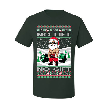 Merry Liftmas No Lift No Gift, Christmas Gifts, Funny Xmas Gift Idea, Ugly Christmas Sweater Men's T-Shirt