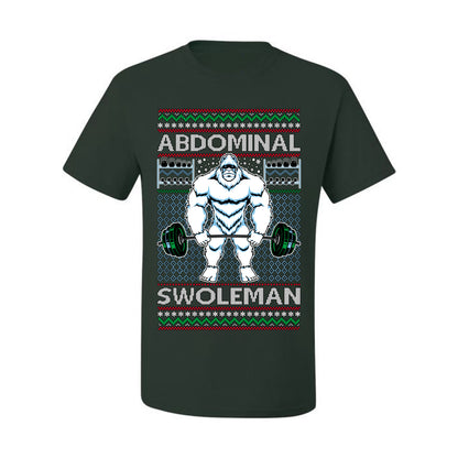 Merry Liftmas Abdominal Swoleman, Christmas Gifts, Funny Xmas Gift Idea, Ugly Christmas Sweater Men's T-Shirt