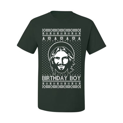 Birthday Boy Jesus Christ, Christmas Gifts, Funny Xmas Gift Idea, Ugly Christmas Sweater Men's T-Shirt