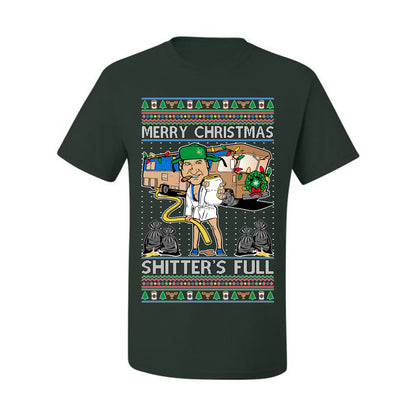 Merry Christmas Shitter's Full Ugly Christmas Sweater, Christmas Gifts, Funny Xmas Gift Idea, Men's T-Shirt