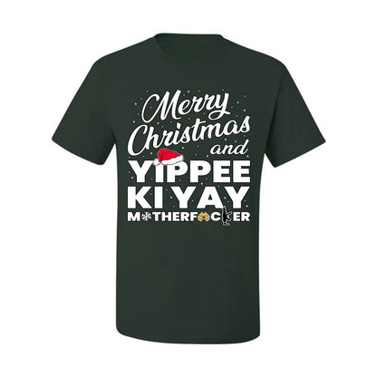 Merry Christmas and Yippee Ki Yay MOFO Ugly Christmas Sweater, Christmas Gifts, Funny Xmas Gift Idea, Men's T-Shirt