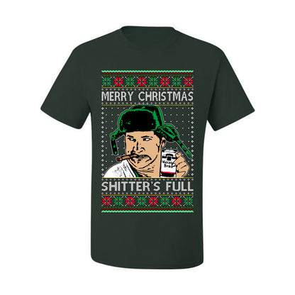 Shitter's Full Cousin Eddie Christmas Family Vacation Ugly Christmas Sweater, Christmas Gifts, Funny Xmas Gift Idea, Men's T-Shirt