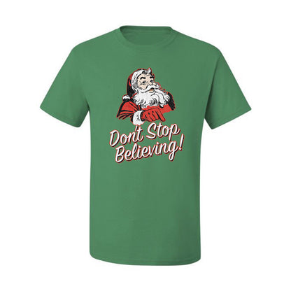 Men's Graphic Christmas T-Shirt Santa Dont Stop Believing  Ugly Christmas T-shirt  Ugly Christmas  Men's T-Shirt