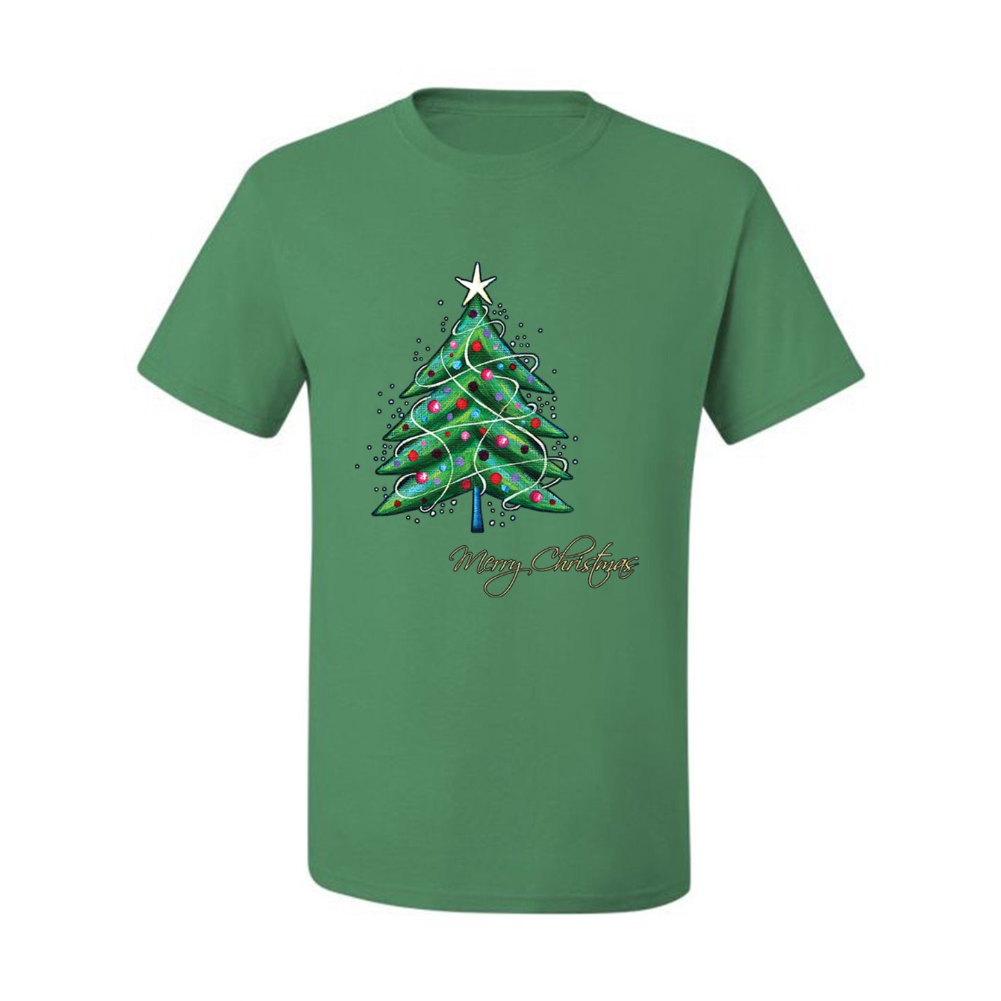 Graphic Ugly T-shirt for Christmas Merry Christmas Tree  Shirt T-Shirt Ugly Christmas T-shirt  Ugly Christmas  Men's T-Shirt
