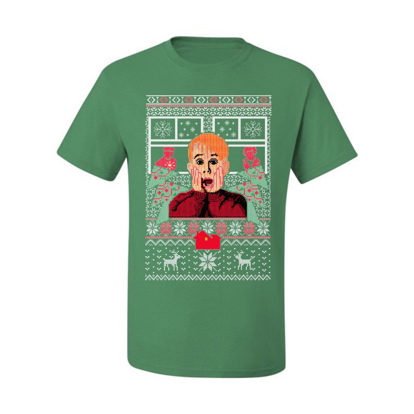 Kevin Merry Xmas Movie Fan, Christmas Gifts, Funny Xmas Gift Idea, Ugly Christmas Sweater Men's T-Shirt