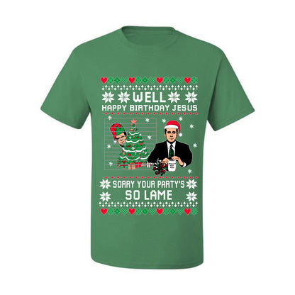 It's Jesus' Birthday Ugly  Christmas T-shirt Ugly Christmas T-shirt  Ugly Christmas  Men's T-Shirt