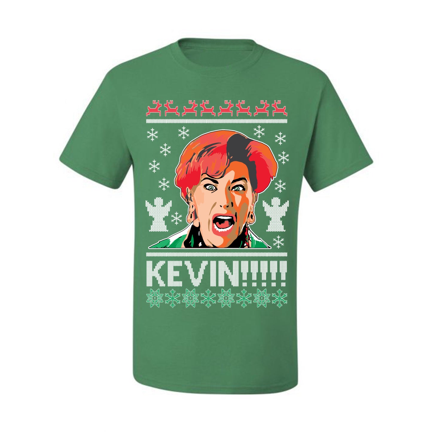 Kevin!!! Xmas Movie Classic, Christmas Gifts, Funny Xmas Gift Idea, Ugly Christmas Sweater Men's T-Shirt