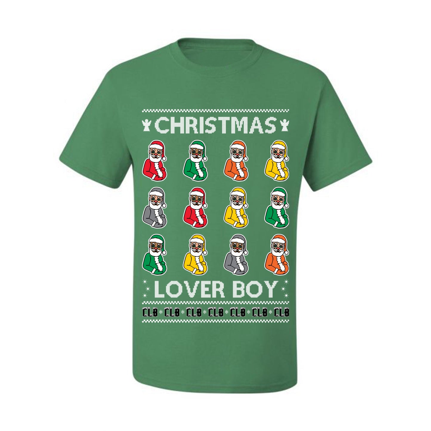 Christmas Lover Boy Album Cover, Christmas Gifts, Funny Xmas Gift Idea, Ugly Christmas Sweater Men's T-Shirt