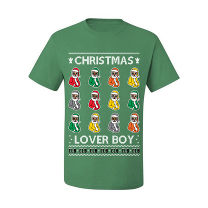 Christmas Lover Boy Album Cover, Christmas Gifts, Funny Xmas Gift Idea, Ugly Christmas Sweater Men's T-Shirt