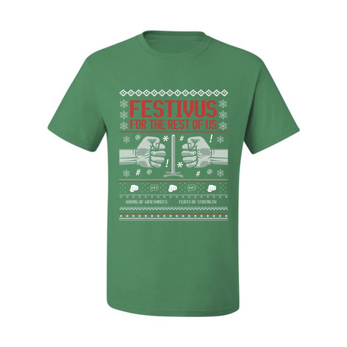 Festivus for the Rest of Us, Christmas Gifts, Funny Xmas Gift Idea, Ugly Christmas Sweater Men's T-Shirt