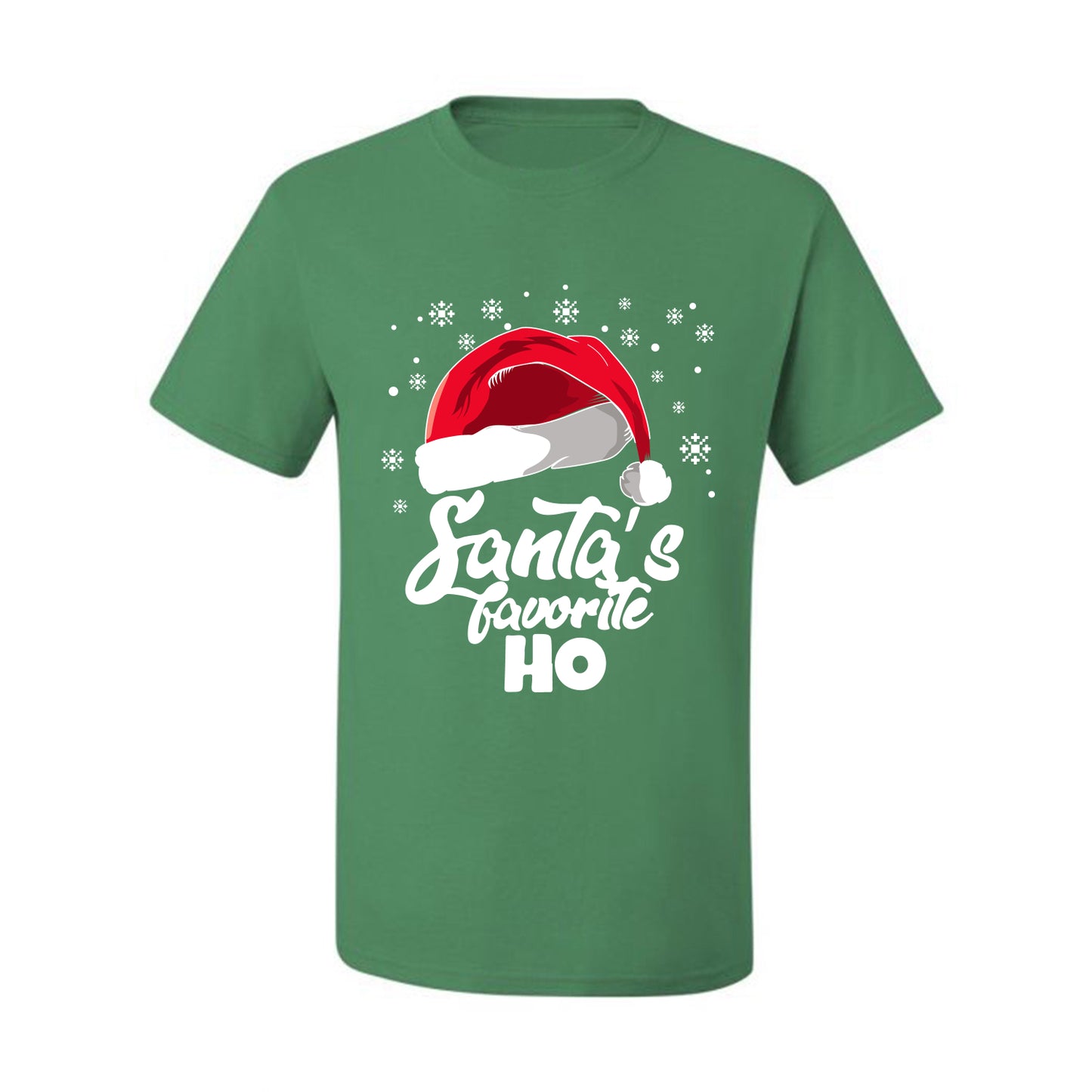 Ugly Christmas  "Santa's Favorite Ho" Butcher's Kitchen, Grilling, Cooking, BBQ  Ugly Christmas Tshirt Men's Graphic T-Shirt Ugly Christmas  Men's T-Shirt