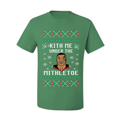 Funny Ugly Christmas Holiday T-shirt Mike Tyson Lisp Ugly Christmas T-shirt  Ugly Christmas  Men's T-Shirt