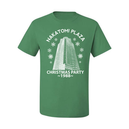 Classic McClane 1988 Nakatomi Plaza Ugly Longsleeve Christmas T-shirt for Men Ugly Christmas T-shirt  Ugly Christmas  Men's T-Shirt