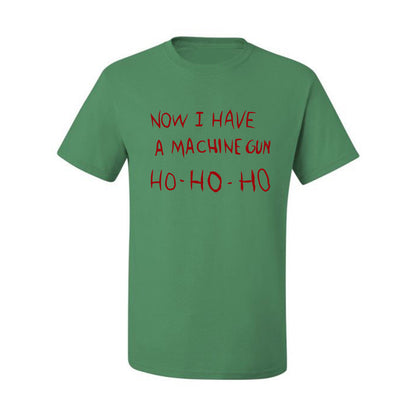 Ugly Xmas  T-shirt  Die Hard Now I Have a Machine Gun Ho ho ho Ugly Christmas T-shirt  Ugly Christmas  Men's T-Shirt