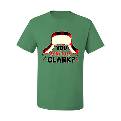 Women's Christmas Top Scoop , You Serious Clark? Wild Bobby Ugly Christmas Tshirt Men's Graphic T-Shirt Ugly Christmas  Men's T-Shirt