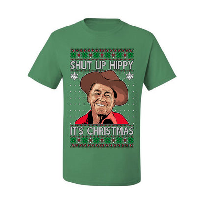 Shut Up Hippy It's Christmas , Merry Christmas Tee, Ugly Christmas,  Sweater Men's T-Shirt