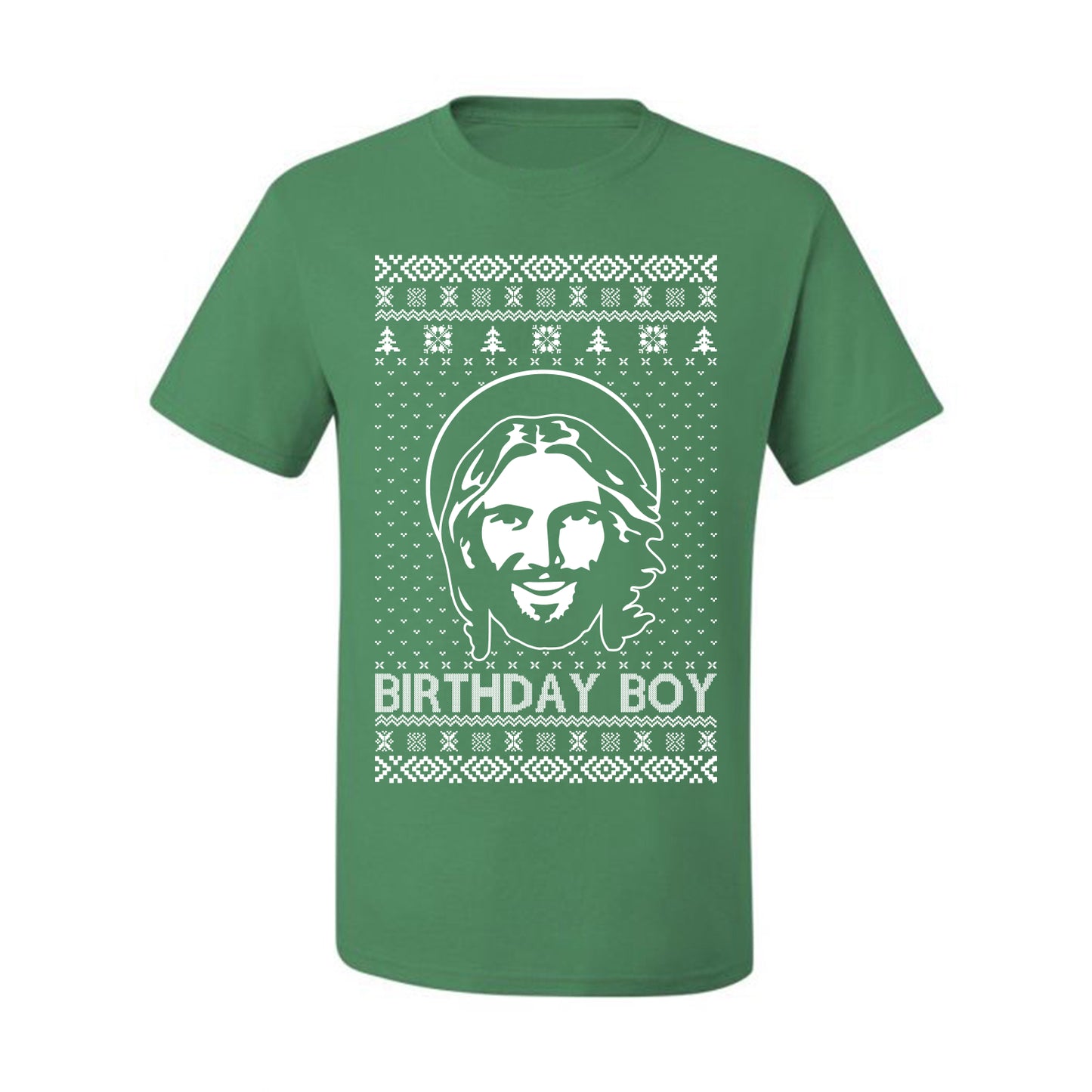 Birthday Boy Jesus Christ, Christmas Gifts, Funny Xmas Gift Idea, Ugly Christmas Sweater Men's T-Shirt